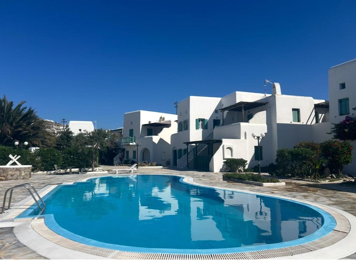 Luxury House With Swimming Pool In Ornos Mykonos Vila Exterior foto